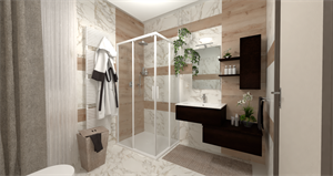 Pacchetto Bagno Marble Su Misura 6mq
