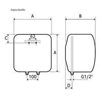 Boiler Elettrico 15 Lt.- Chaffoteaux
