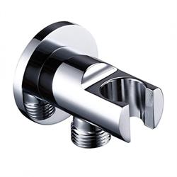 SUPPORTO DOCCINO C/PRESA ACQUA TONDO EURORAMA